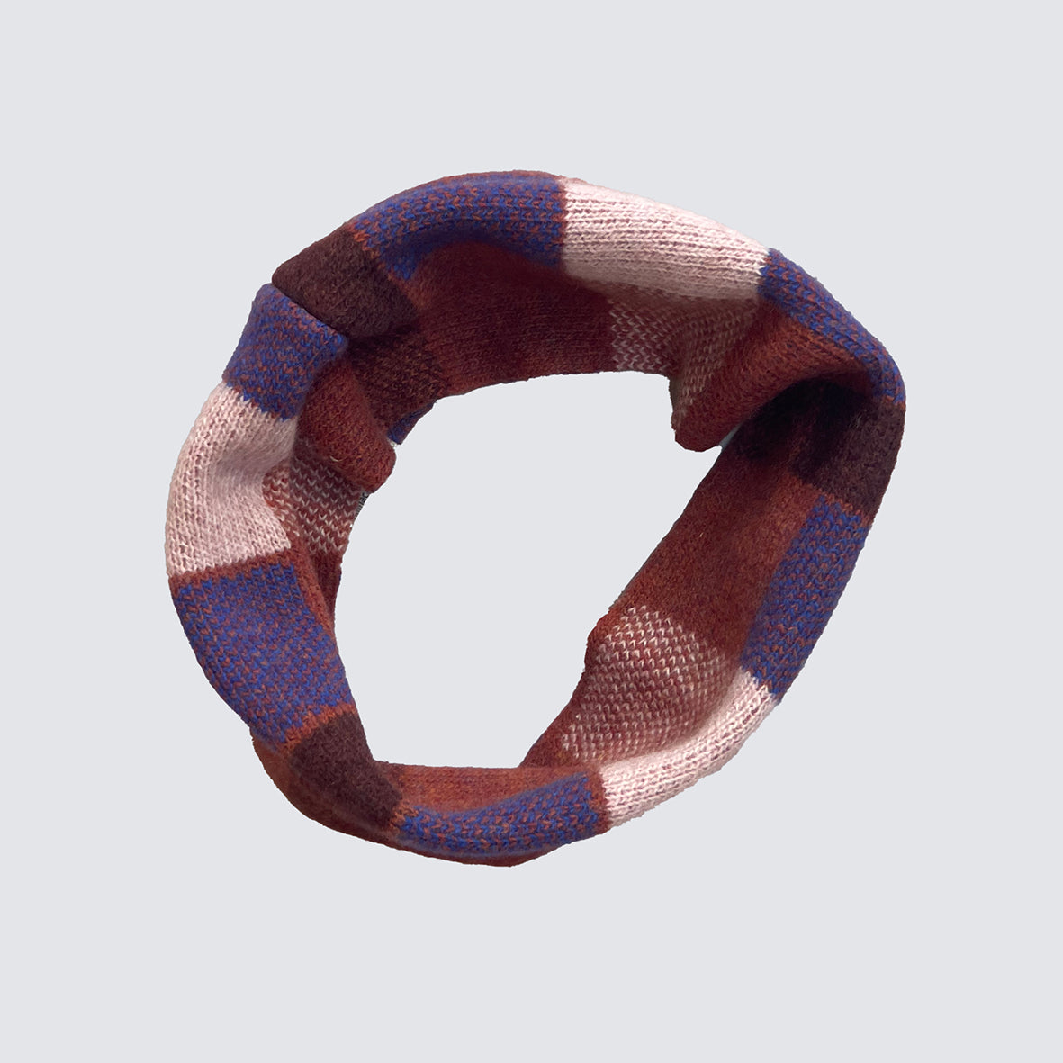 'BLOCK PRINT' TARTAN CHILDREN"S SNOOD (available in 3 colourways)