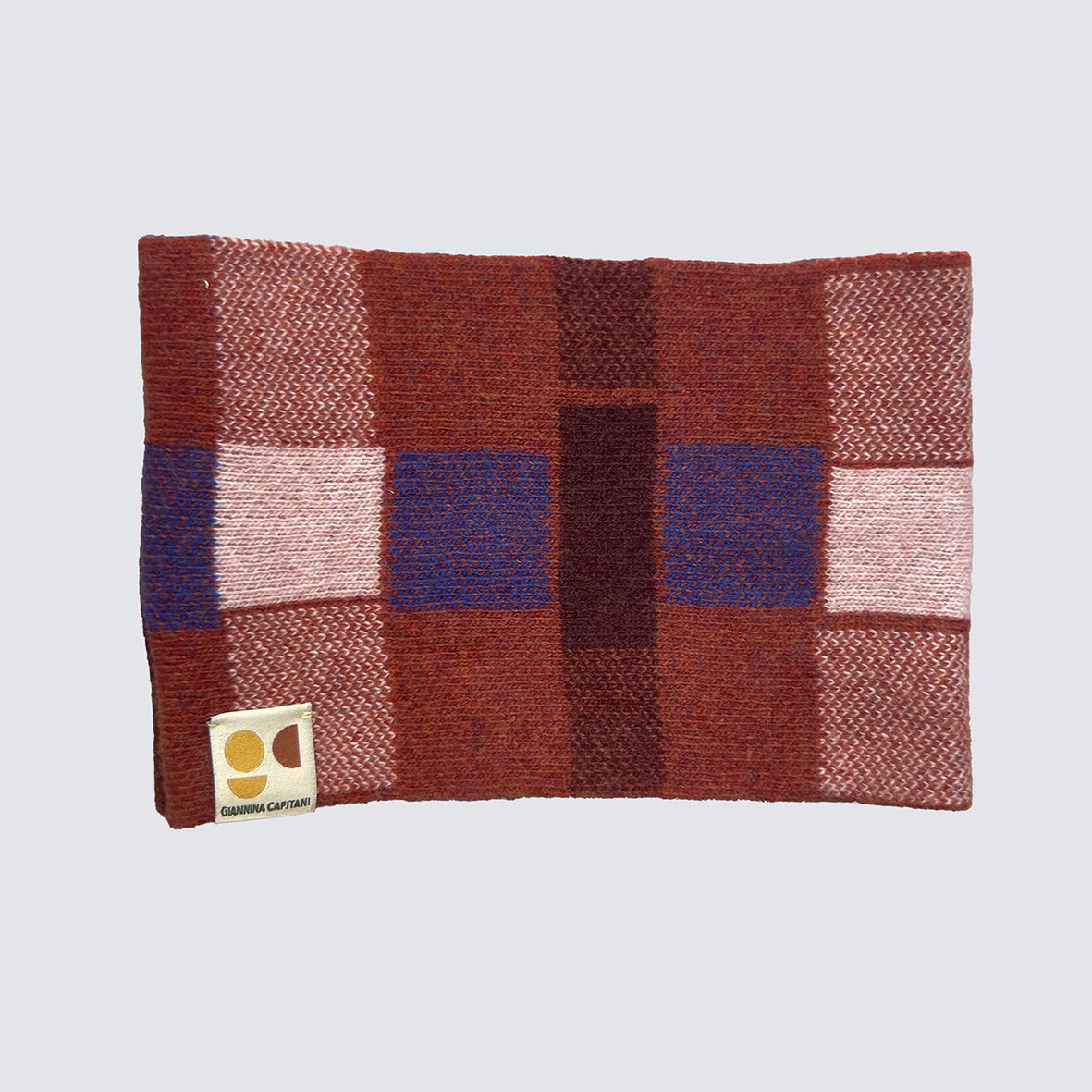 'BLOCK PRINT' TARTAN CHILDREN"S SNOOD (available in 3 colourways)