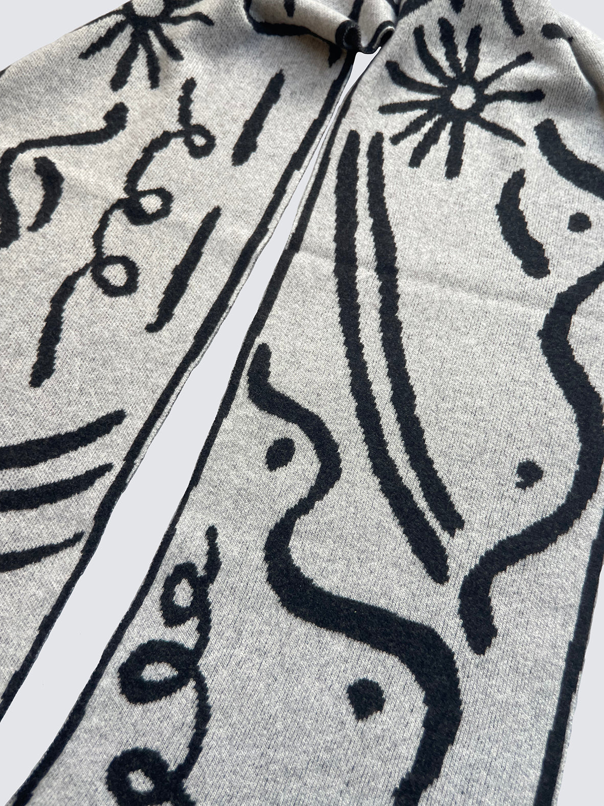 CHARITY FUND RAISER - BOOB SCARF - GREY