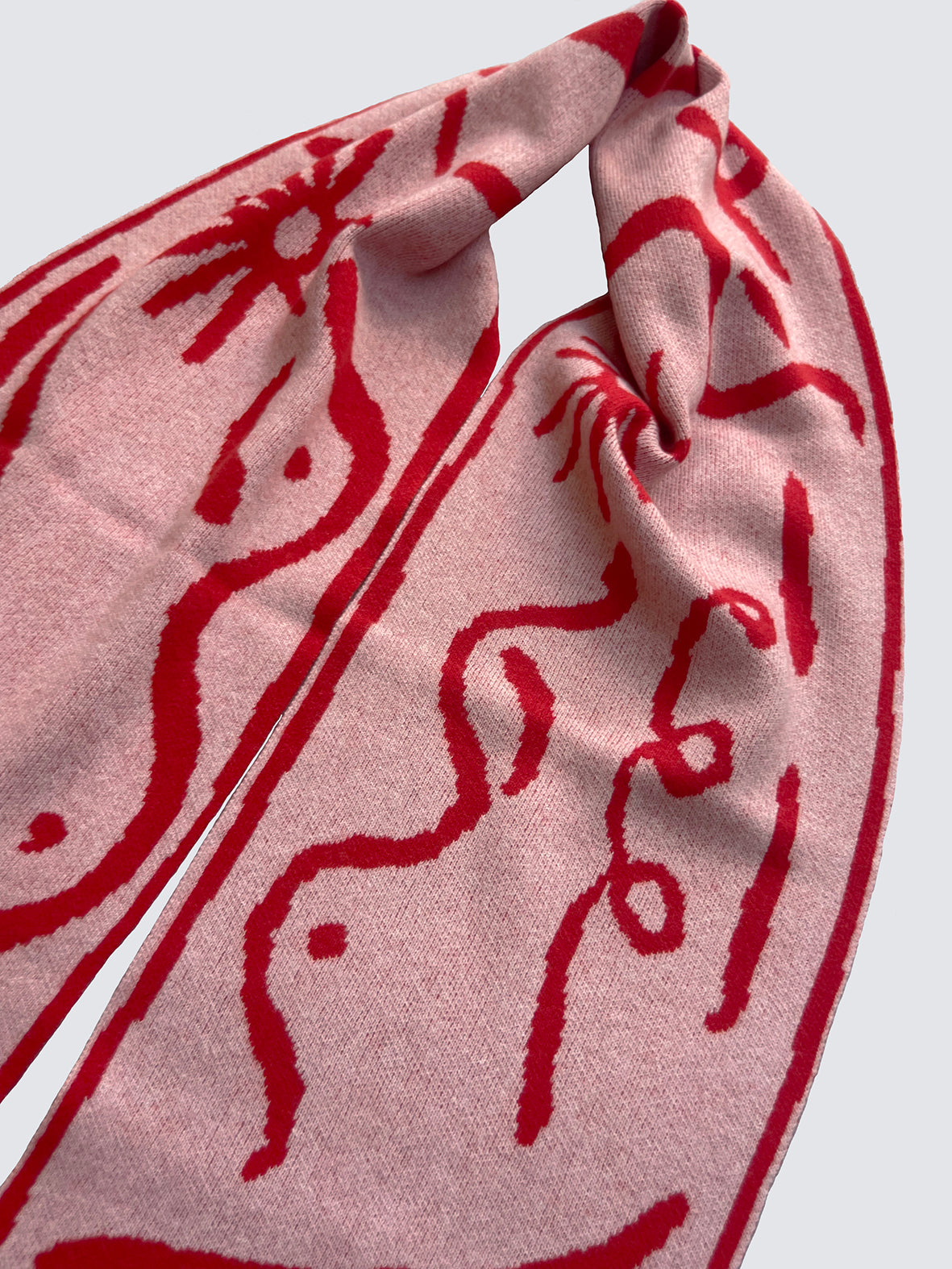 CHARITY FUND RAISER - BOOB SCARF - PINK