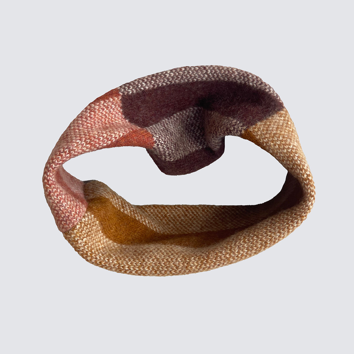 CHEQUER CHILDREN'S SNOOD - CREAM (available in 4 colourways)