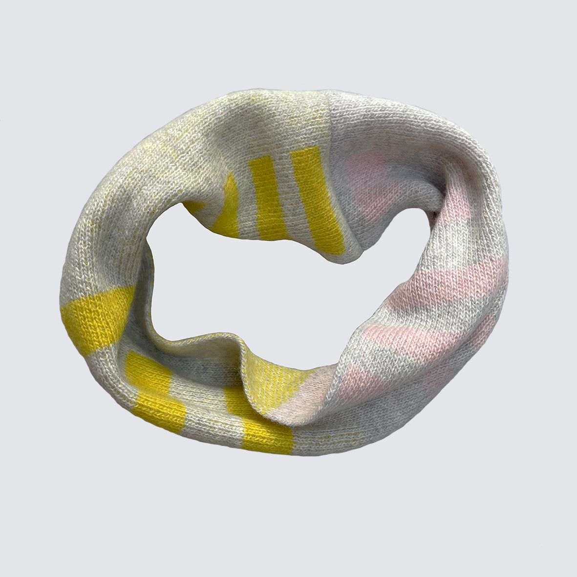 PANTON STRIPE CHILDREN'S SNOOD - GREY (available in 4 colourways)