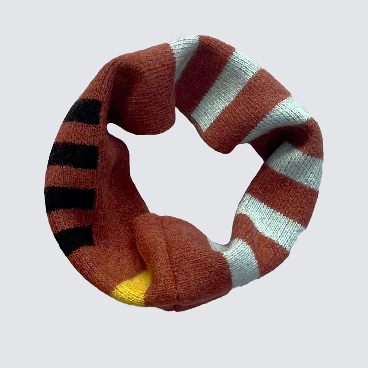 PANTON STRIPE CHILDREN'S SNOOD - RUST (available in 4 colourways)